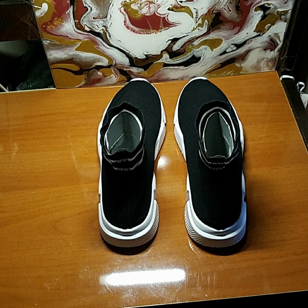 Womens "Tyga" Ultra Lightweight High Sock Sneakers - Picture 6 of 7